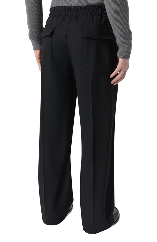 Шерстяные брюки Rick Owens RU01F2378/WT Чёрный  RU01F2378/WT Фото 4