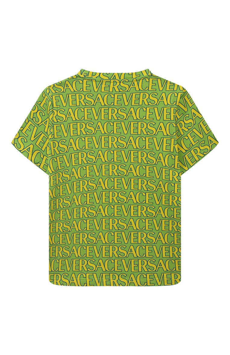 Хлопковая футболка VERSACE, арт. 1000129/1A08295/8A-14A, фото 1