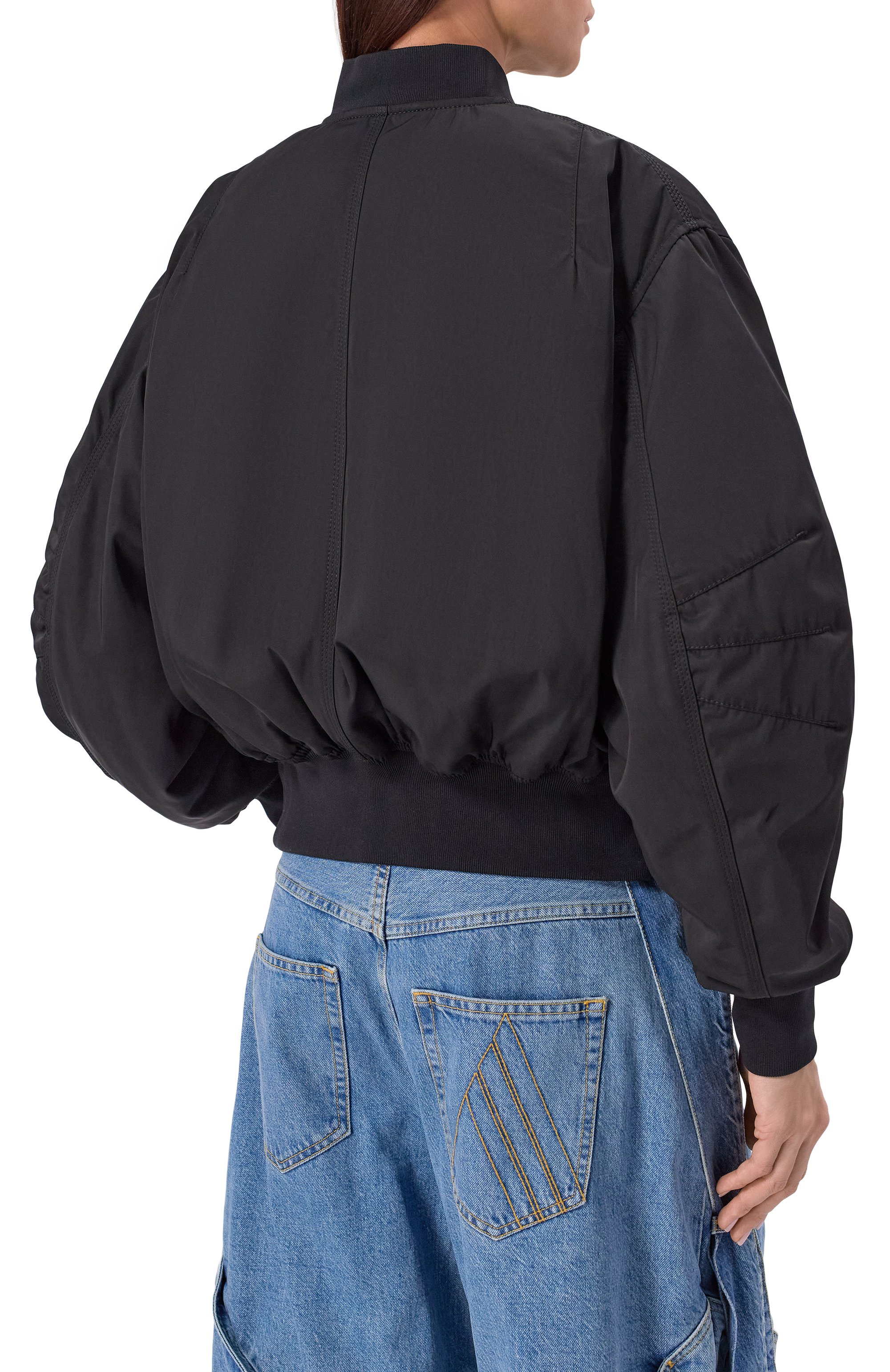 Утепленный бомбер THE ATTICO, арт. 260WCB00070/PLL001AA, фото 4