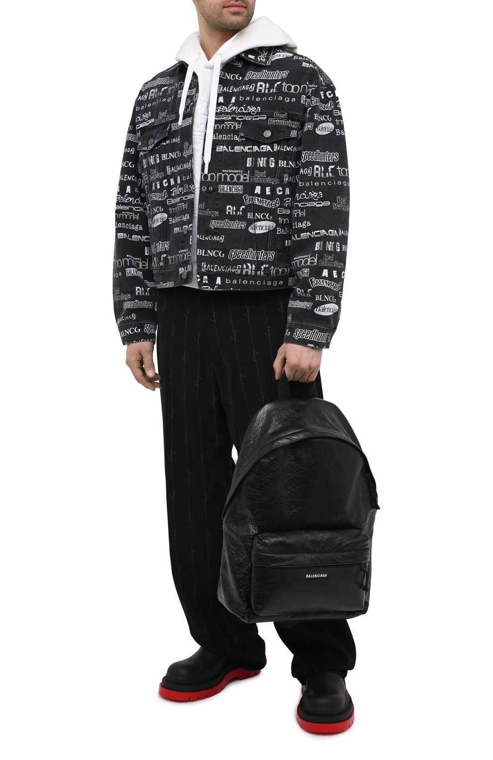 Кожаный рюкзак explorer BALENCIAGA, арт. 503221/1WG8X, фото 2