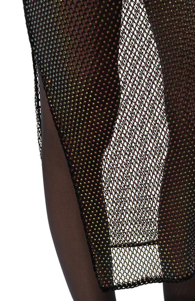Юбка с отделкой стразами PARAMIDONNA, арт. SS24GRBL, фото 5