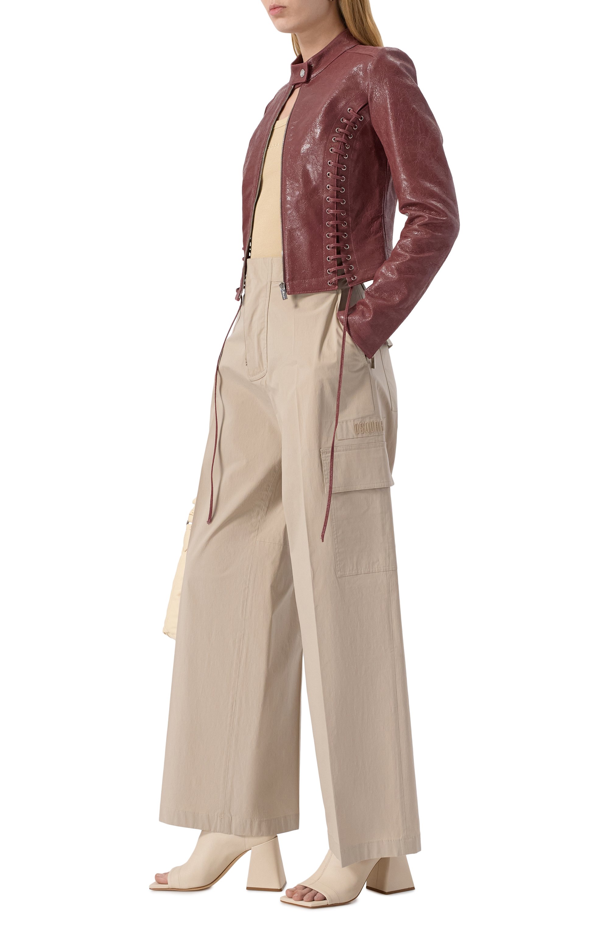 Кожаные ботильоны ming VIC MATIE, арт. 1G3856D_G46W330110, фото 2