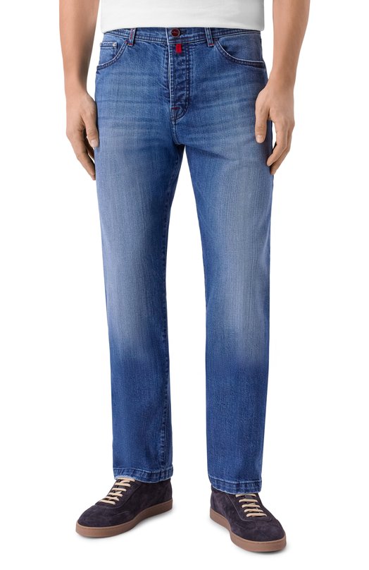 Джинсы Kiton UPNJS1K0115H02 Синий  UPNJS1K0115H02 Фото 3
