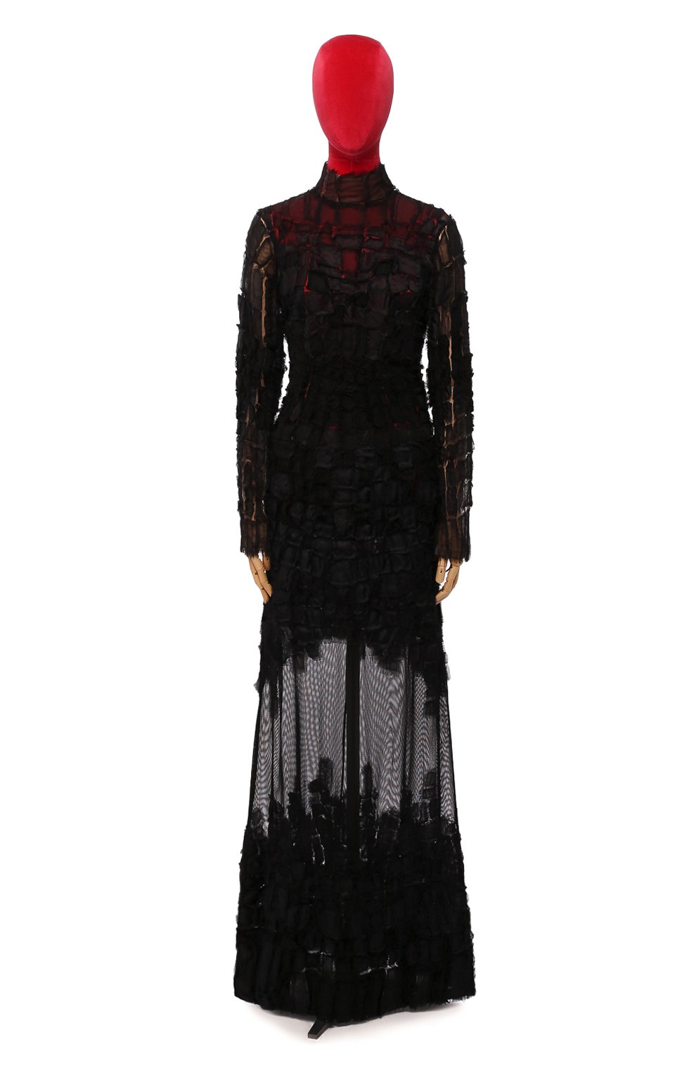 Шелковое платье TOM FORD черного цвета по цене 1530000 руб., арт. AS3650/T57217, фото 1 Шелковое платье TOM FORD, арт. AS3650/T57217, фото 1