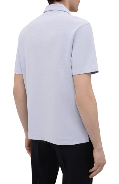 Хлопковое поло ZEGNA, арт. UZ351/757, фото 4