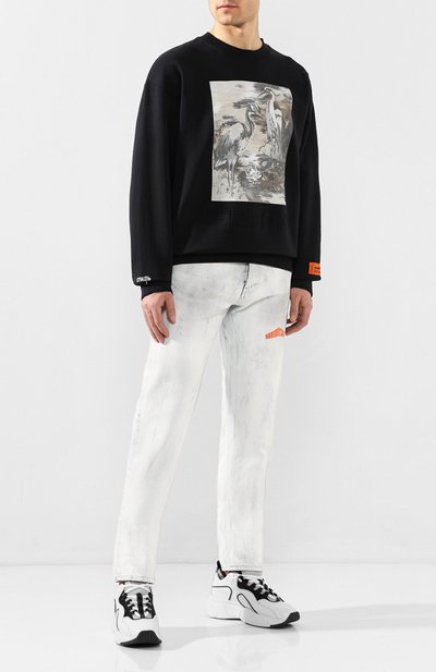 Хлопковый свитшот HERON PRESTON, арт. HMBA007S208960221088, фото 2