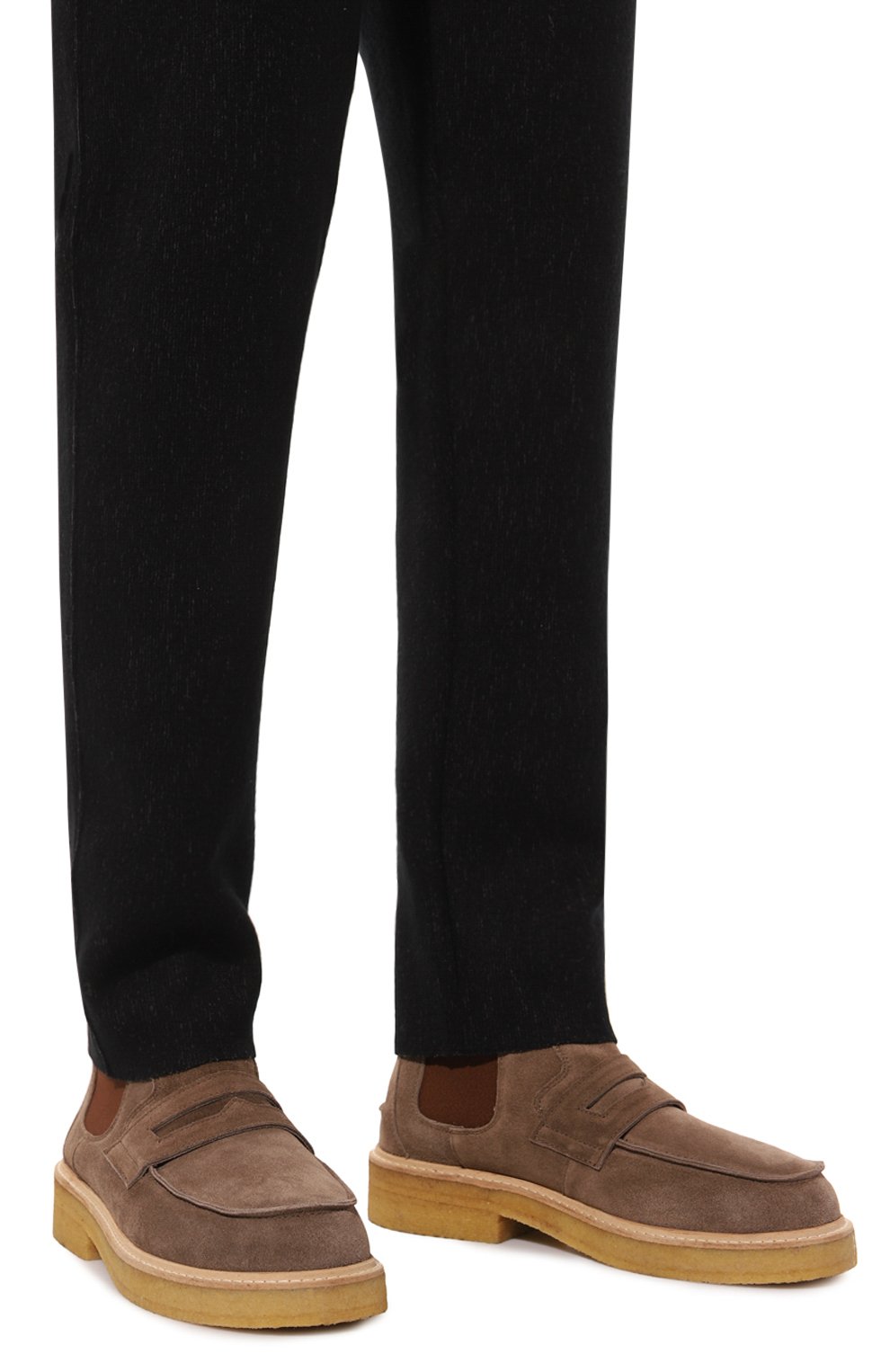 Замшевые челси INUIKII, арт. 55207-090, фото 3