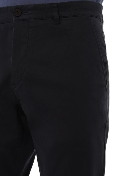 Хлопковые брюки BOGNER темно-синего цвета по цене 23700 руб., арт. 18026888, фото 5 Хлопковые брюки BOGNER, арт. 18026888, фото 5