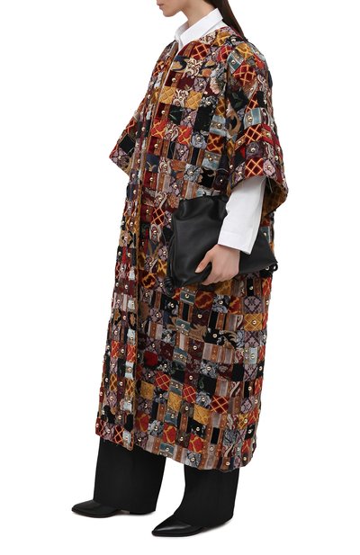 Пальто DOLCE & GABBANA разноцветного цвета по цене 1740000 руб., арт. F0AQ0T/G7YNQ, фото 2 Пальто DOLCE & GABBANA, арт. F0AQ0T/G7YNQ, фото 2
