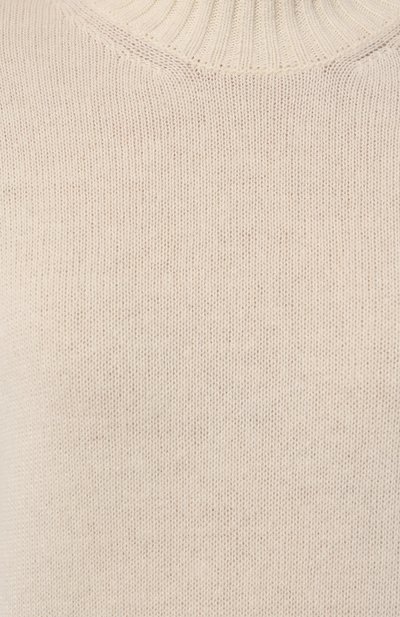 Платье из шерсти и вискозы PIETRO BRUNELLI кремового цвета по цене 19950 руб., арт. AGB011/WS0011/0002, фото 5 Платье из шерсти и вискозы PIETRO BRUNELLI, арт. AGB011/WS0011/0002, фото 5
