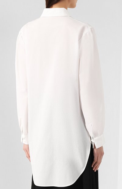 Хлопковая рубашка YOHJI YAMAMOTO, арт. YZ-B05-030, фото 4