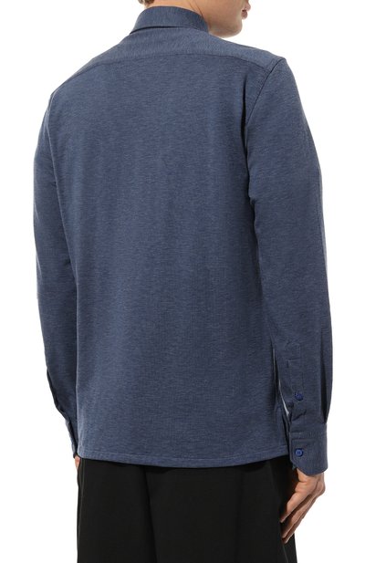 Рубашка из хлопка и кашемира STEFANO RICCI, арт. CJ007115/TE2603, фото 4