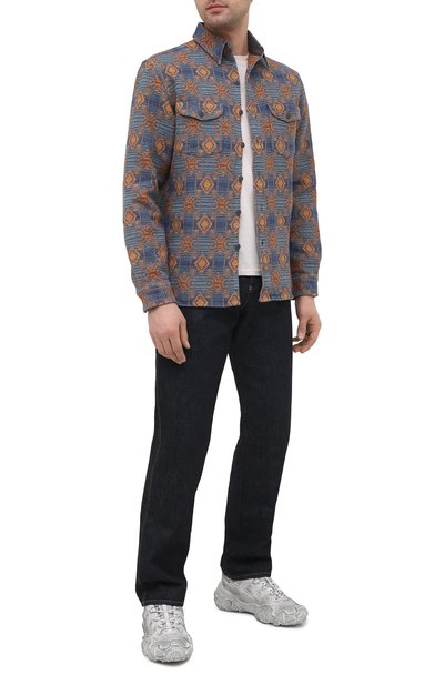 Хлопковая рубашка RRL, арт. 782804336, фото 2