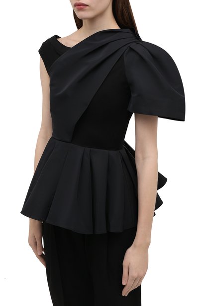 Хлопковый топ ALEXANDER MCQUEEN, арт. 687796/QLAAA, фото 3