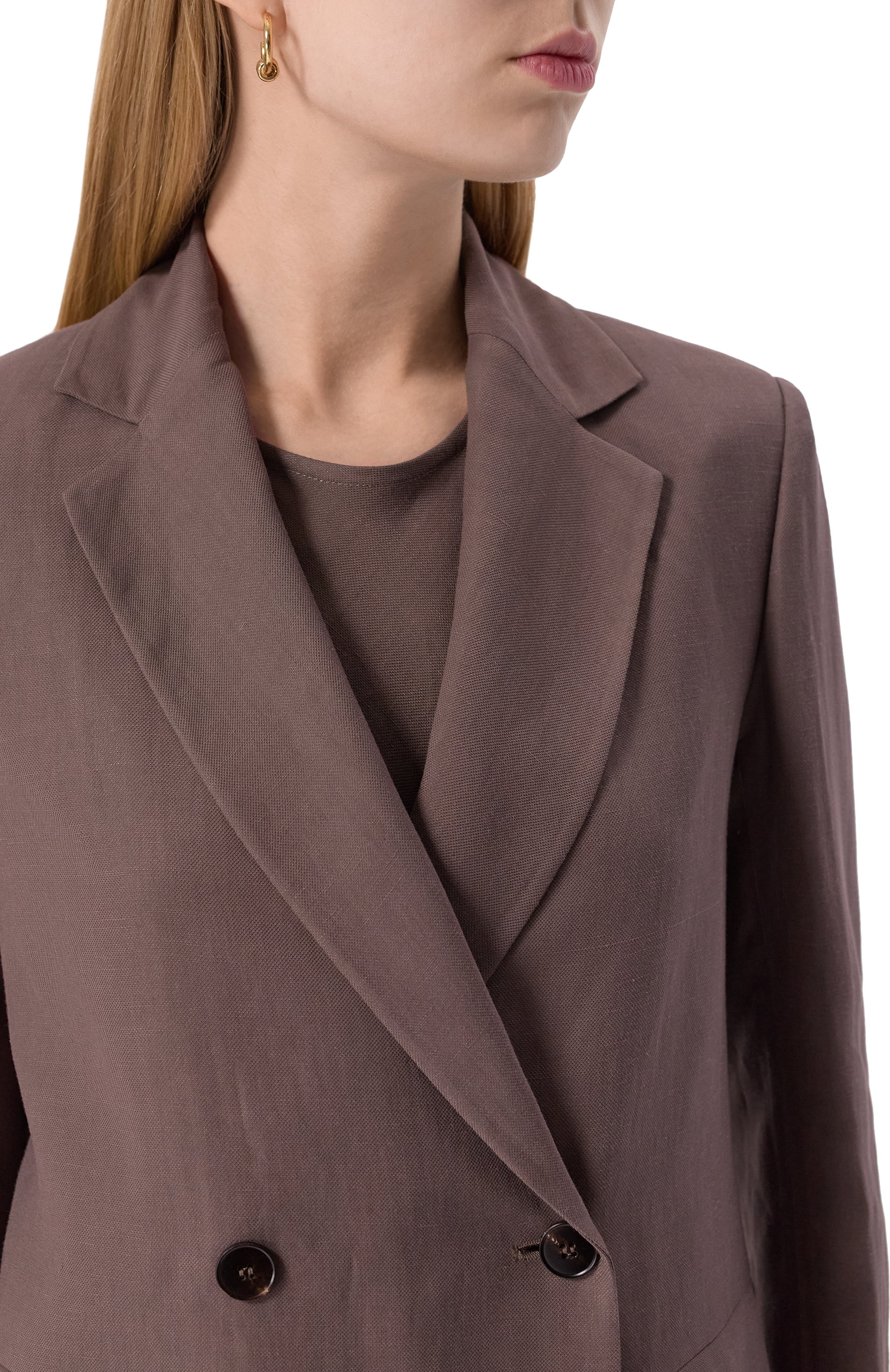 Жакет из вискозы и льна ANTONELLI FIRENZE, арт. N3565/935, фото 5