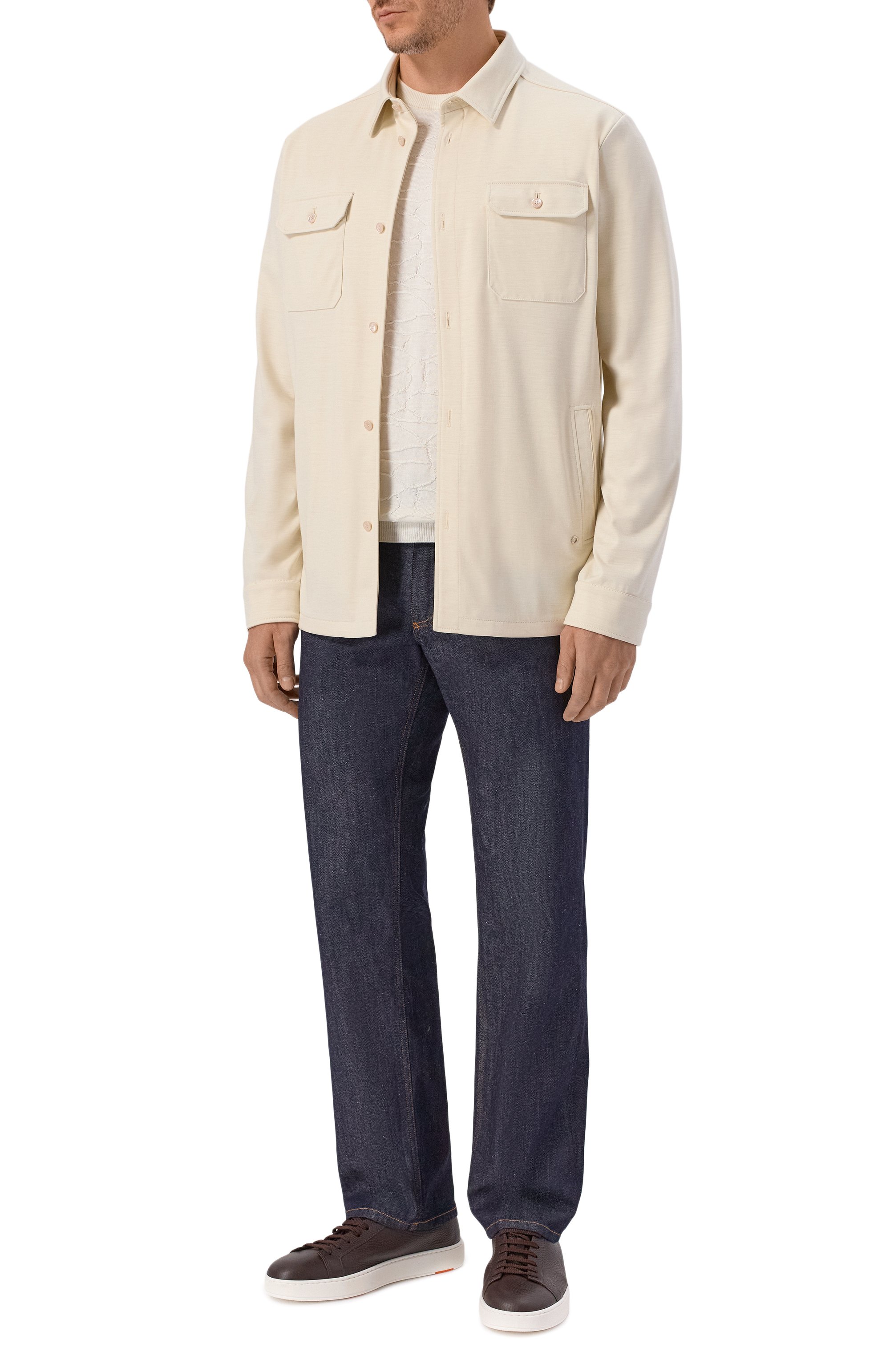 Шерстяная рубашка STEFANO RICCI, арт. MDJ6100120/5650, фото 2