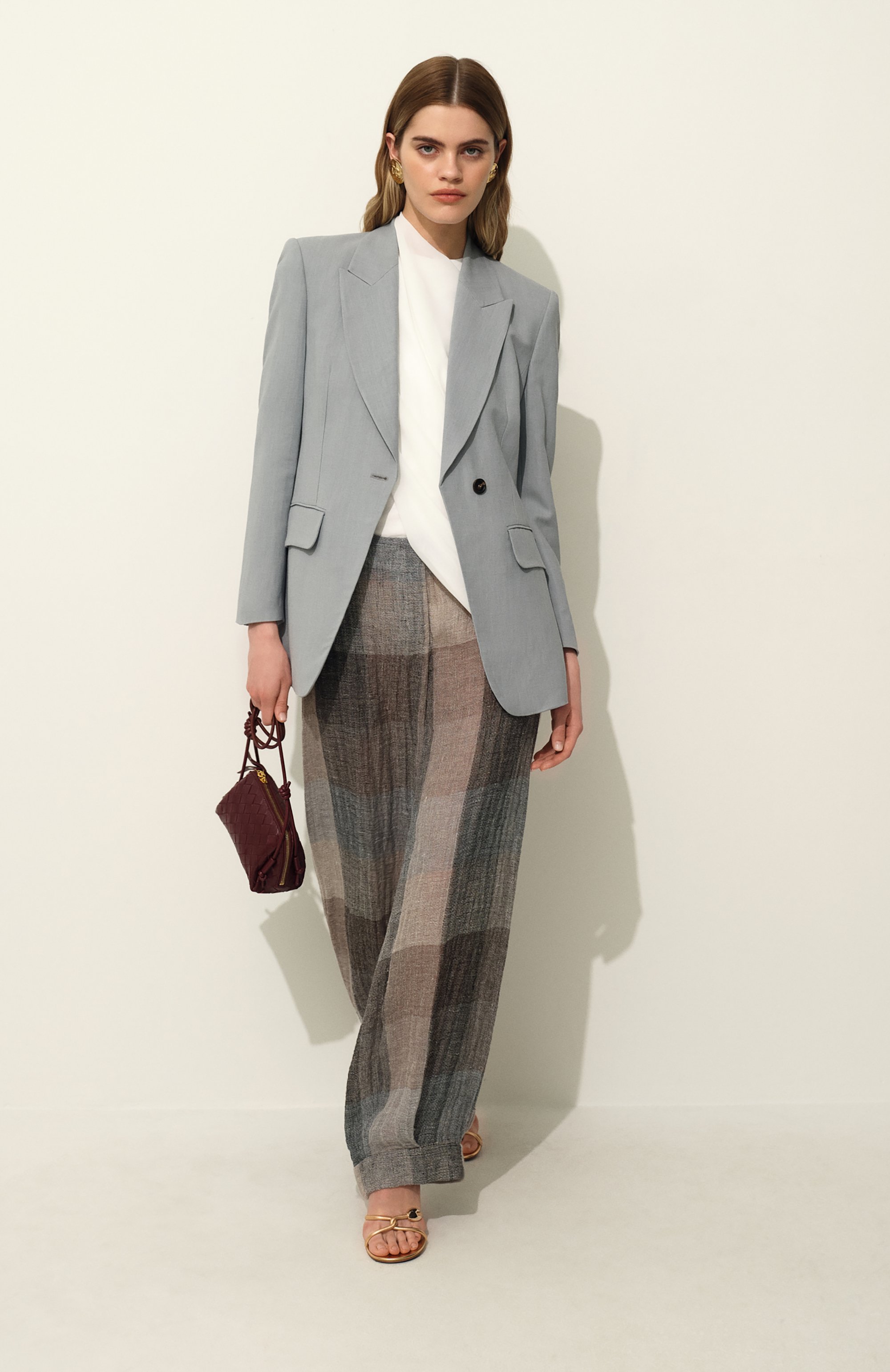 Льняные брюки GIORGIO ARMANI, арт. GW000642/TE13792, фото 7