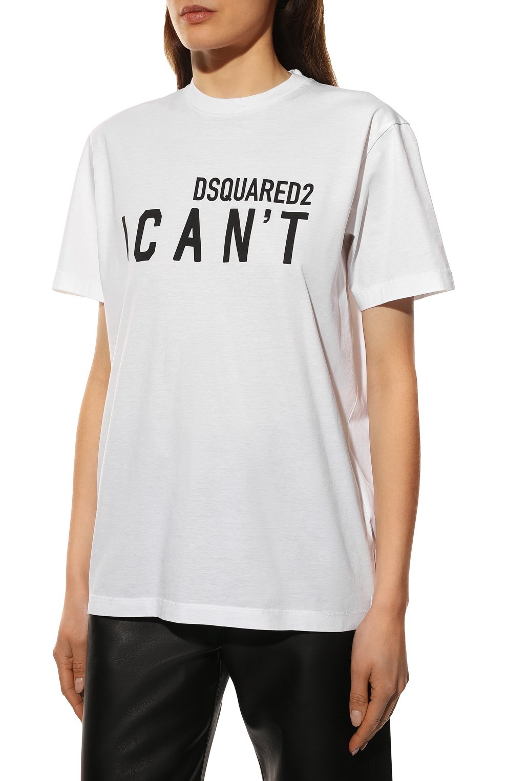 Хлопковая футболка DSQUARED2, арт. S75GD0213/S23009, фото 3