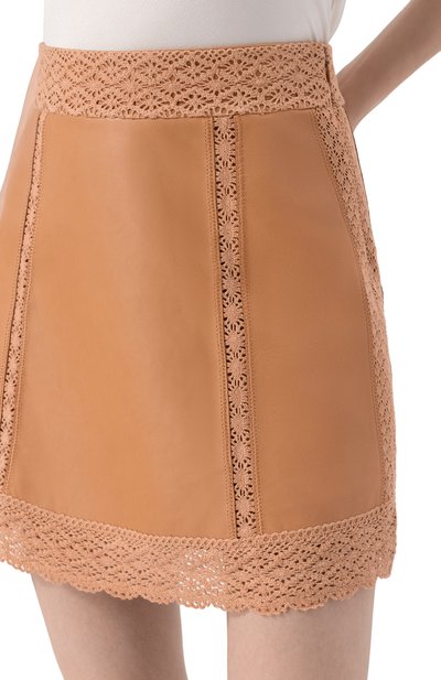 Кожаная юбка MVST, арт. M26.2PW.L901/NAPPA PL0NGE, фото 5