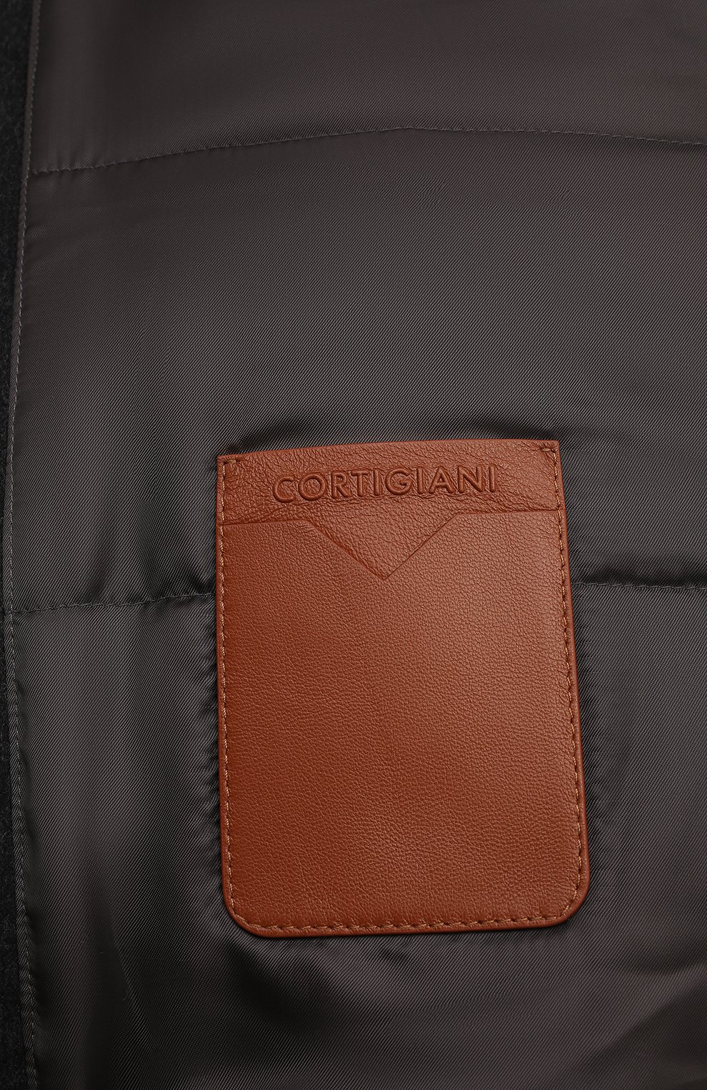Утепленный бомбер с воротником из бобра CORTIGIANI, арт. 1AG610, фото 6