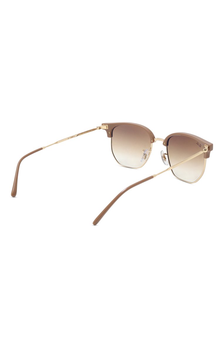 Женские солнцезащитные очки RAY-BAN коричневого цвета, арт. 4416-672151 | Фото 5 (Региональные ограничения белый список (Axapta Mercury): Не проставлено; Нос: Не проставлено; Тип очков: С/з; Материал: Металл, Пластик; Кросс-КТ: С/з-унисекс; Очки форма: Квадратные; Оптика Гендер: оптика-унисекс)