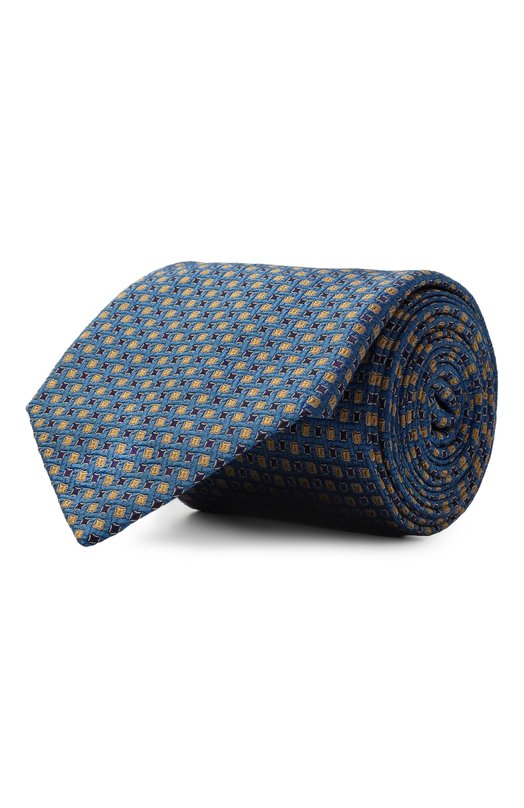 Шелковый галстук Canali 18/HJ04334 Зелёный 18/HJ04334