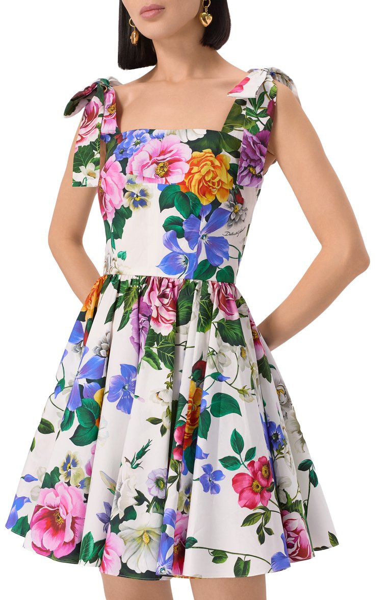 Хлопковое платье DOLCE & GABBANA, арт. F6ZT2T/HS5S6, фото 1