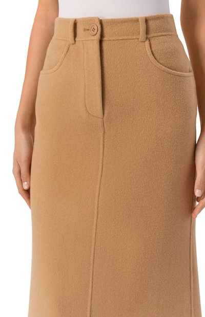 Шерстяная юбка ERIKA CAVALLINI, арт. P5WW06, фото 5