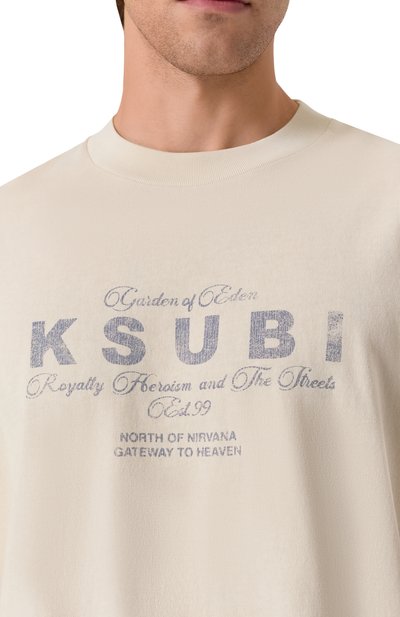 Хлопковая футболка KSUBI, арт. MSP25TE042, фото 5