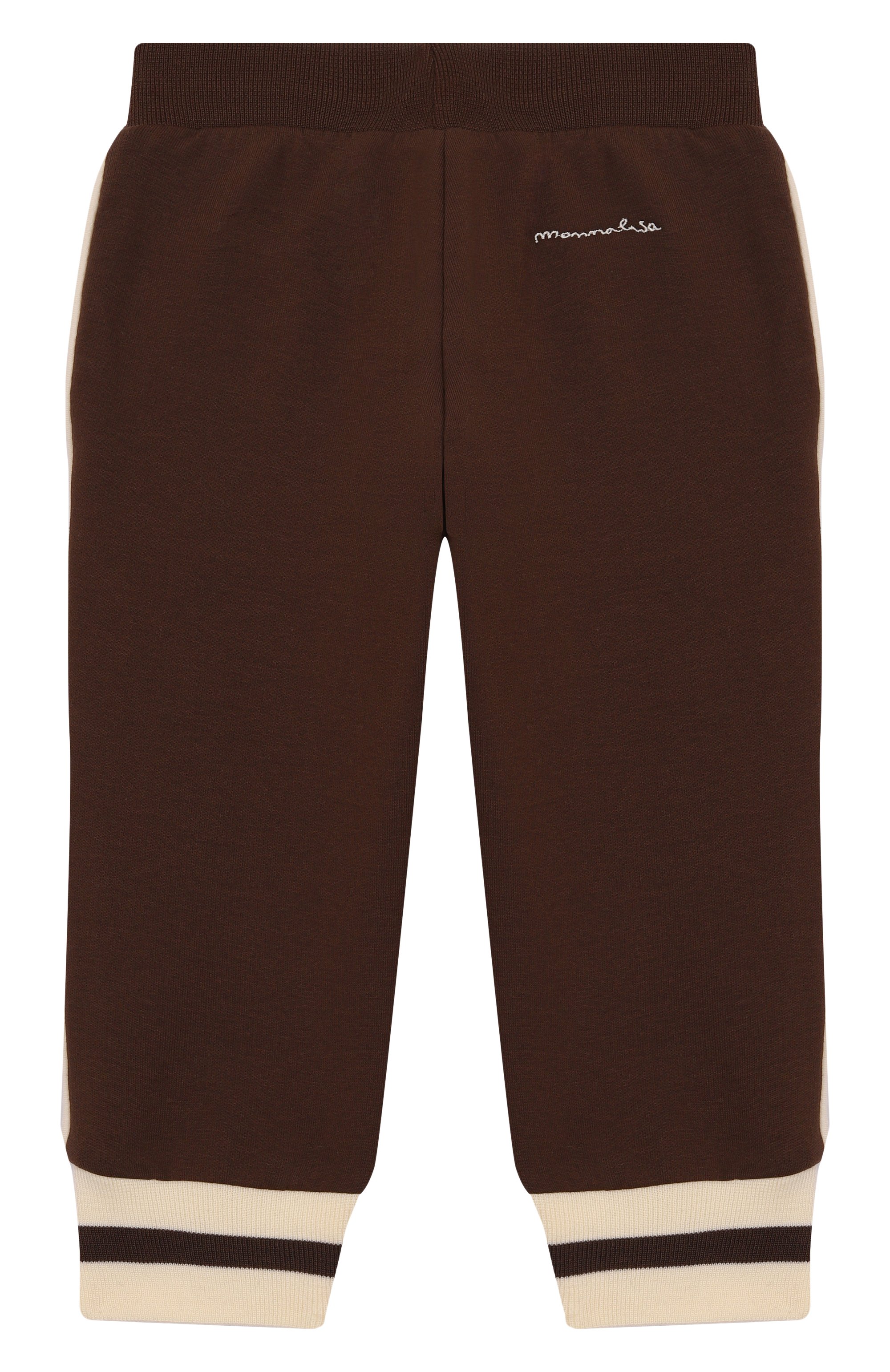 Хлопковые джоггеры MONNALISA, арт. 28F401, фото 2