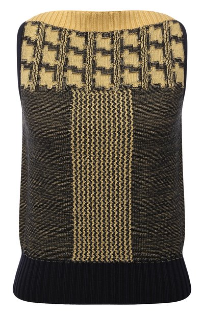 Женский жилет из шерсти и хлопка VICTORIA BECKHAM, арт. 1521KTP002923A