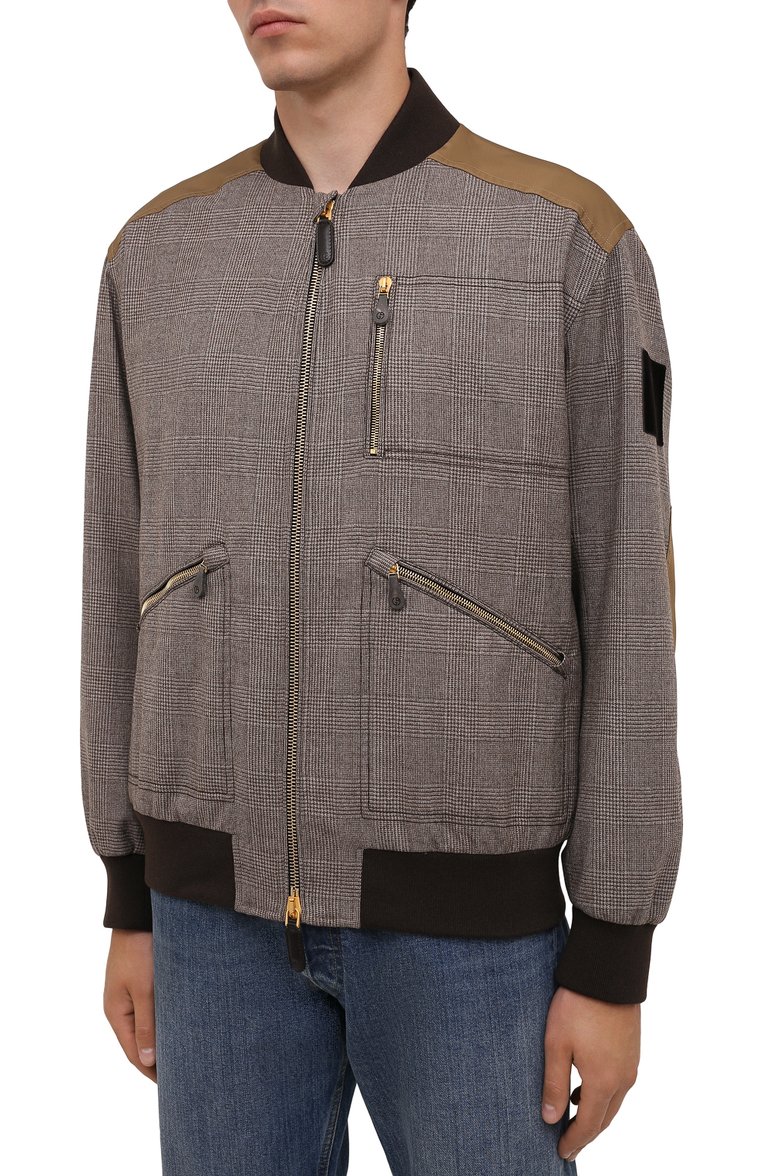 Шерстяной бомбер GIORGIO ARMANI, арт. 1WG0B05U/T02P7, фото 1