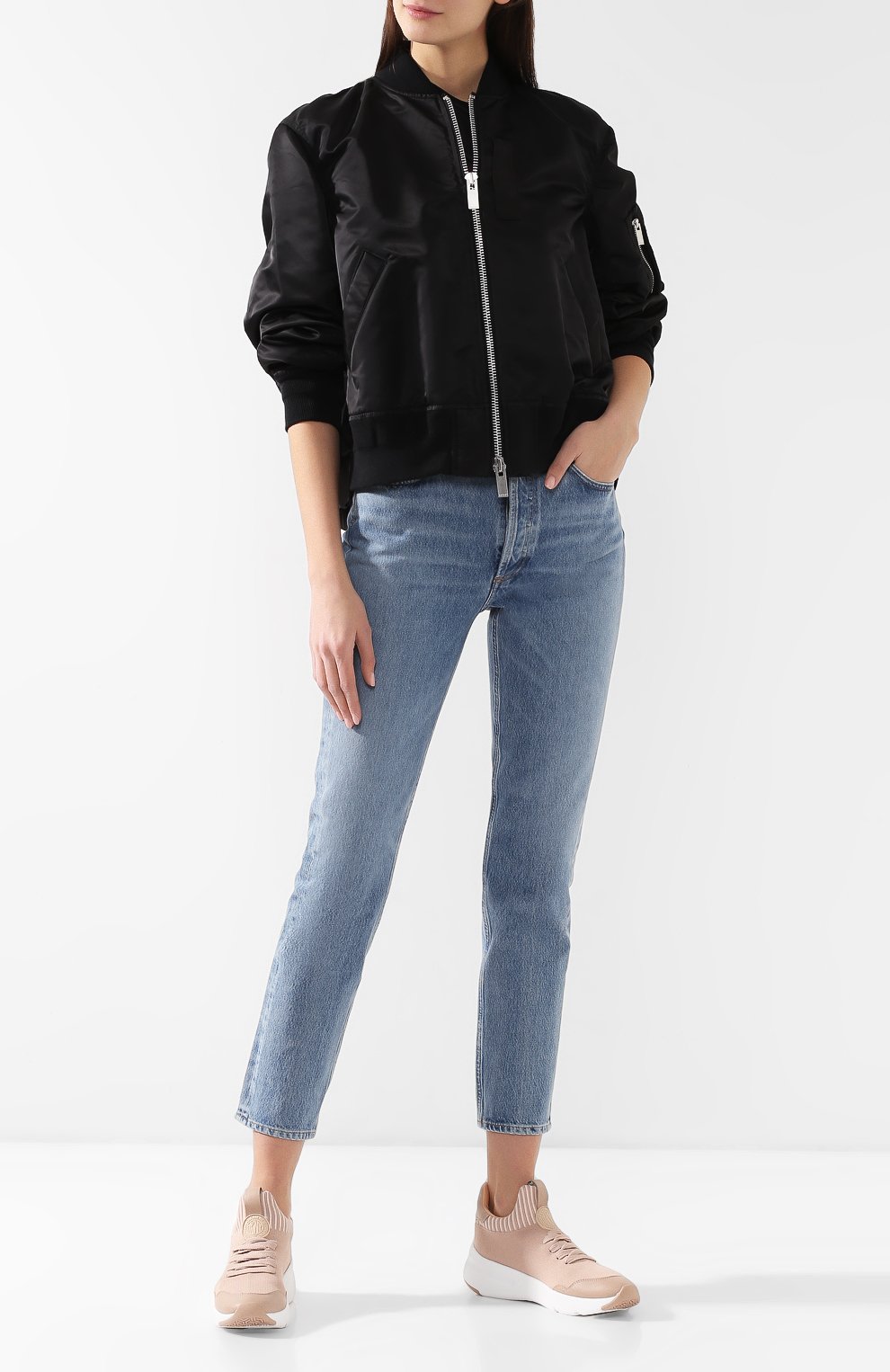 Текстильные кроссовки pamela DKNY, арт. K3822228/ROS, фото 2