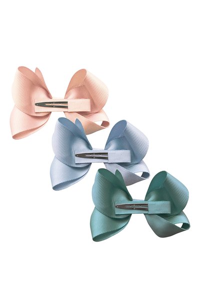 Комплект из трех заколок MILLEDEUX разноцветного цвета по цене 3080 руб., арт. A35, фото 2 Комплект из трех заколок MILLEDEUX, арт. A35, фото 2