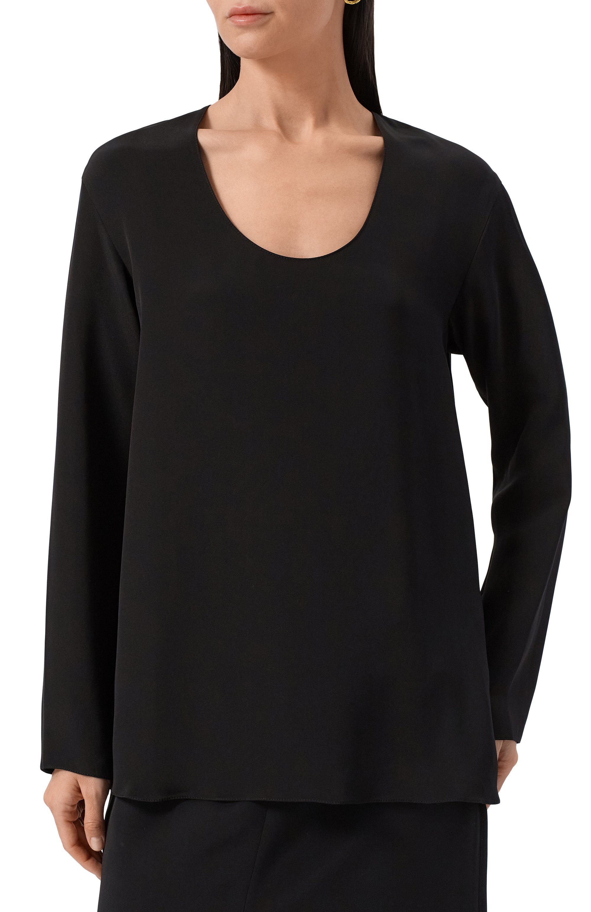 Шелковый топ 12 STOREEZ, арт. 125429, фото 3