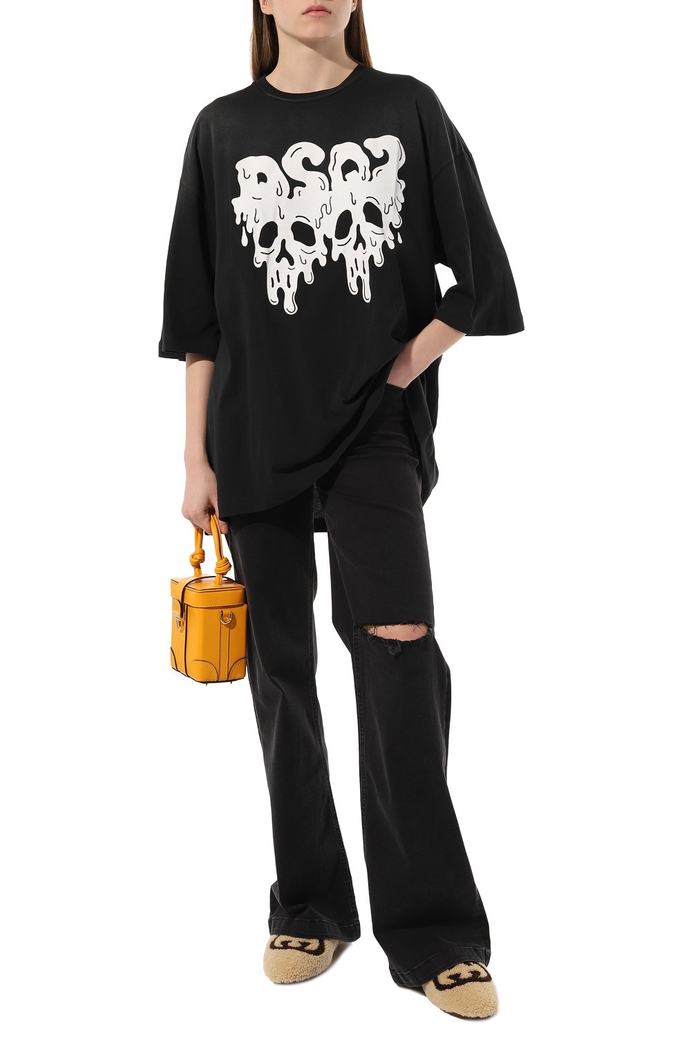 Хлопковая футболка DSQUARED2, арт. S75GD0339/S21600, фото 2