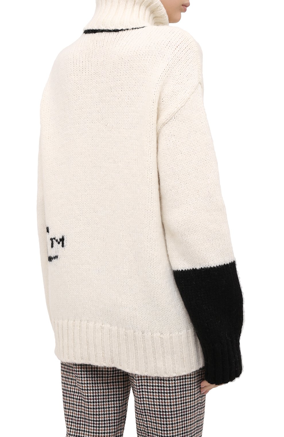 Свитер OFF-WHITE белого цвета по цене 65400 руб., арт. 0WHF008E20KNI0010110, фото 4 Свитер OFF-WHITE, арт. 0WHF008E20KNI0010110, фото 4