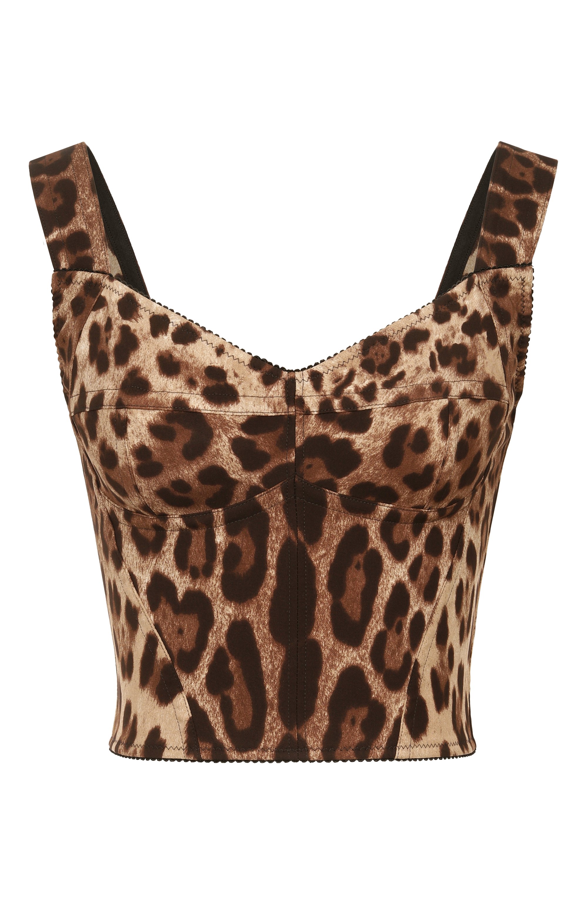 Шелковый топ-корсет DOLCE & GABBANA, арт. F7W98T/GDCLP, фото 1