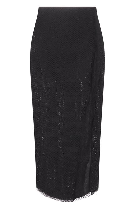 Женская юбка с отделкой стразами SELF-PORTRAIT, арт. AW25049MSKB