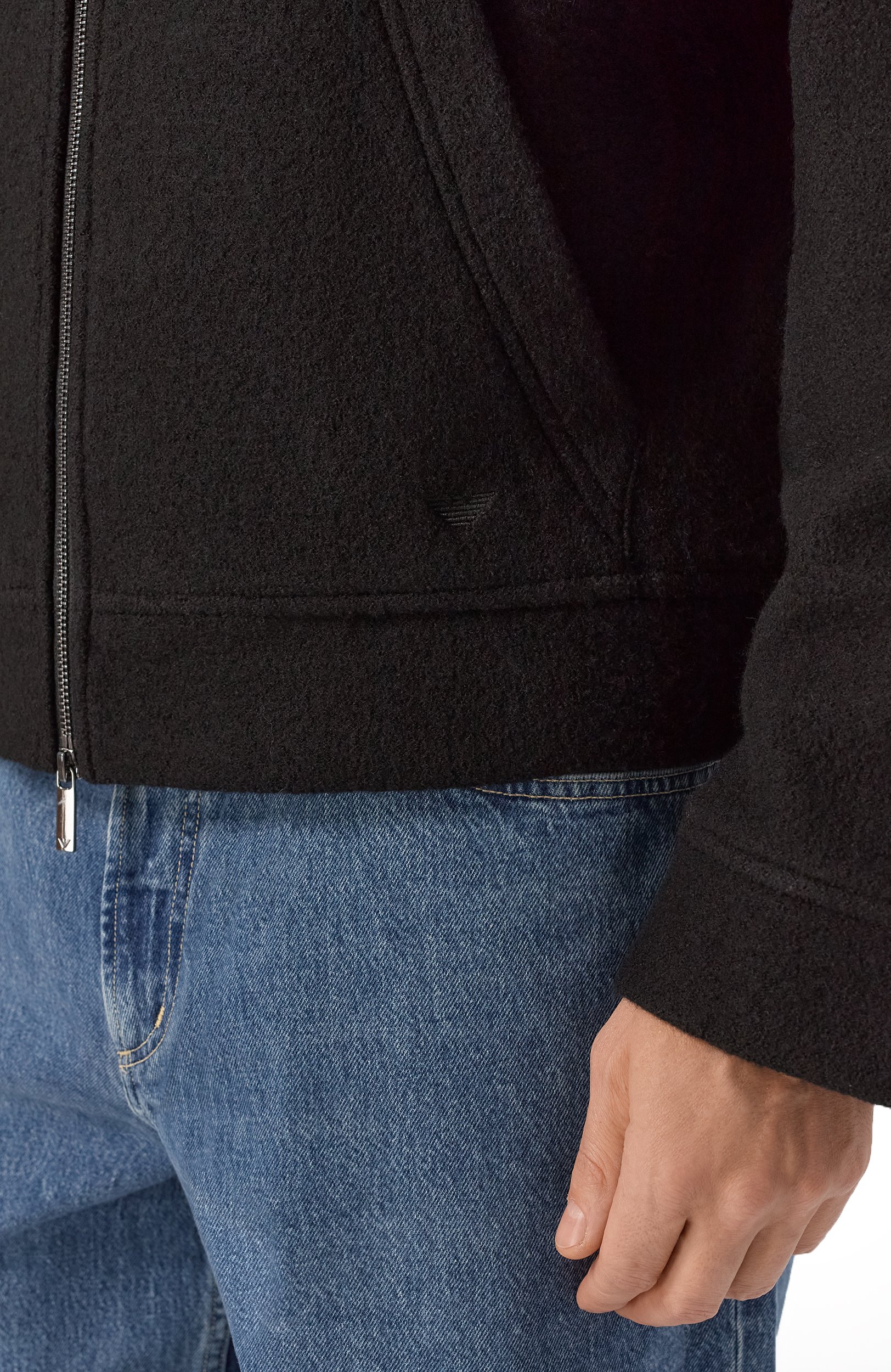 Куртка из шерсти и хлопка EMPORIO ARMANI, арт. EM006436/AF29844, фото 5