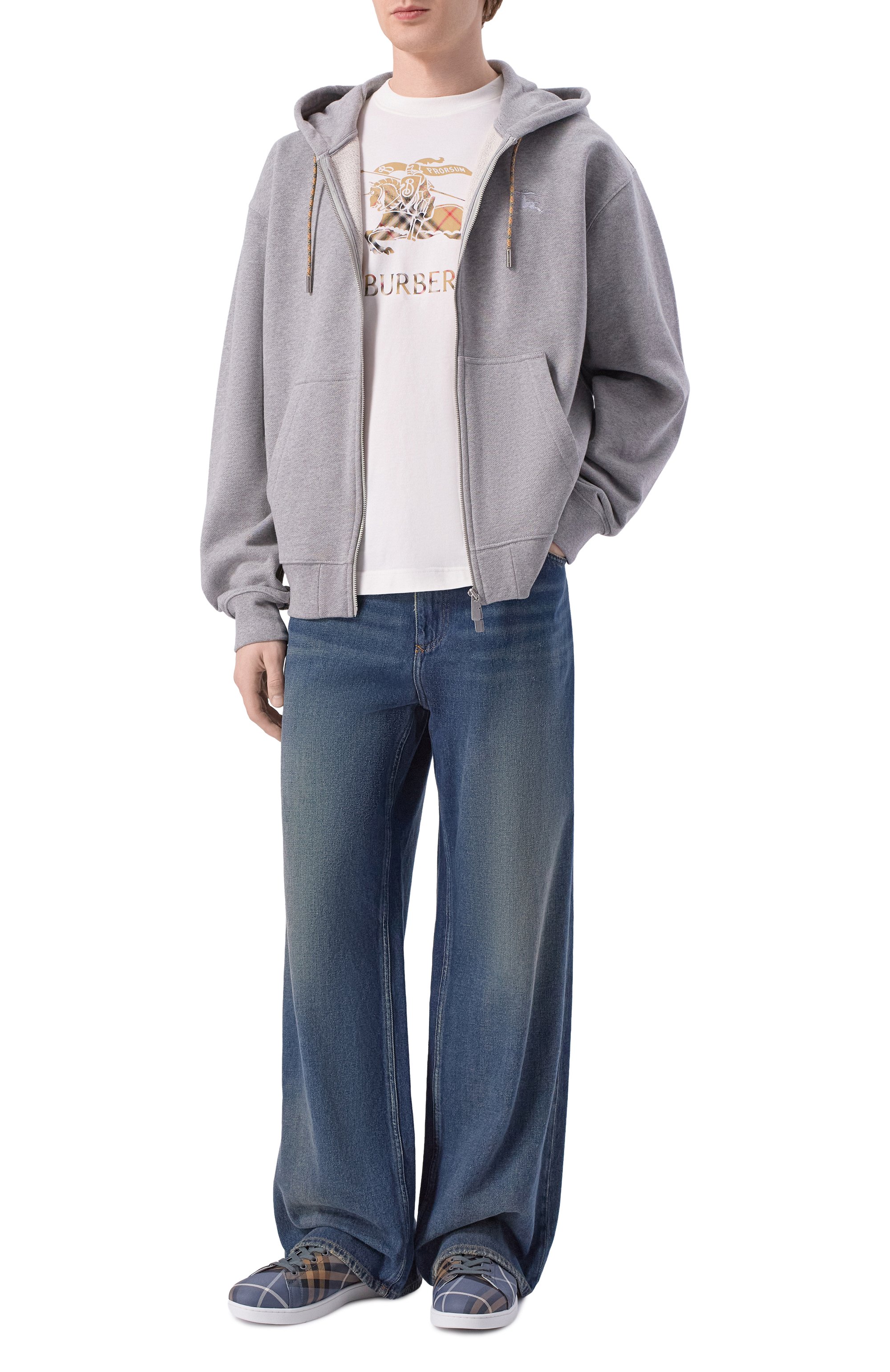 Текстильные кеды set BURBERRY, арт. 8123010, фото 2