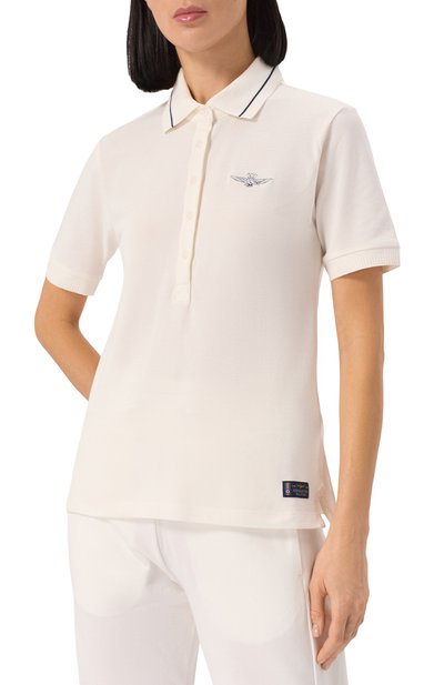 Хлопковое поло AERONAUTICA MILITARE, арт. P01846DP343, фото 3