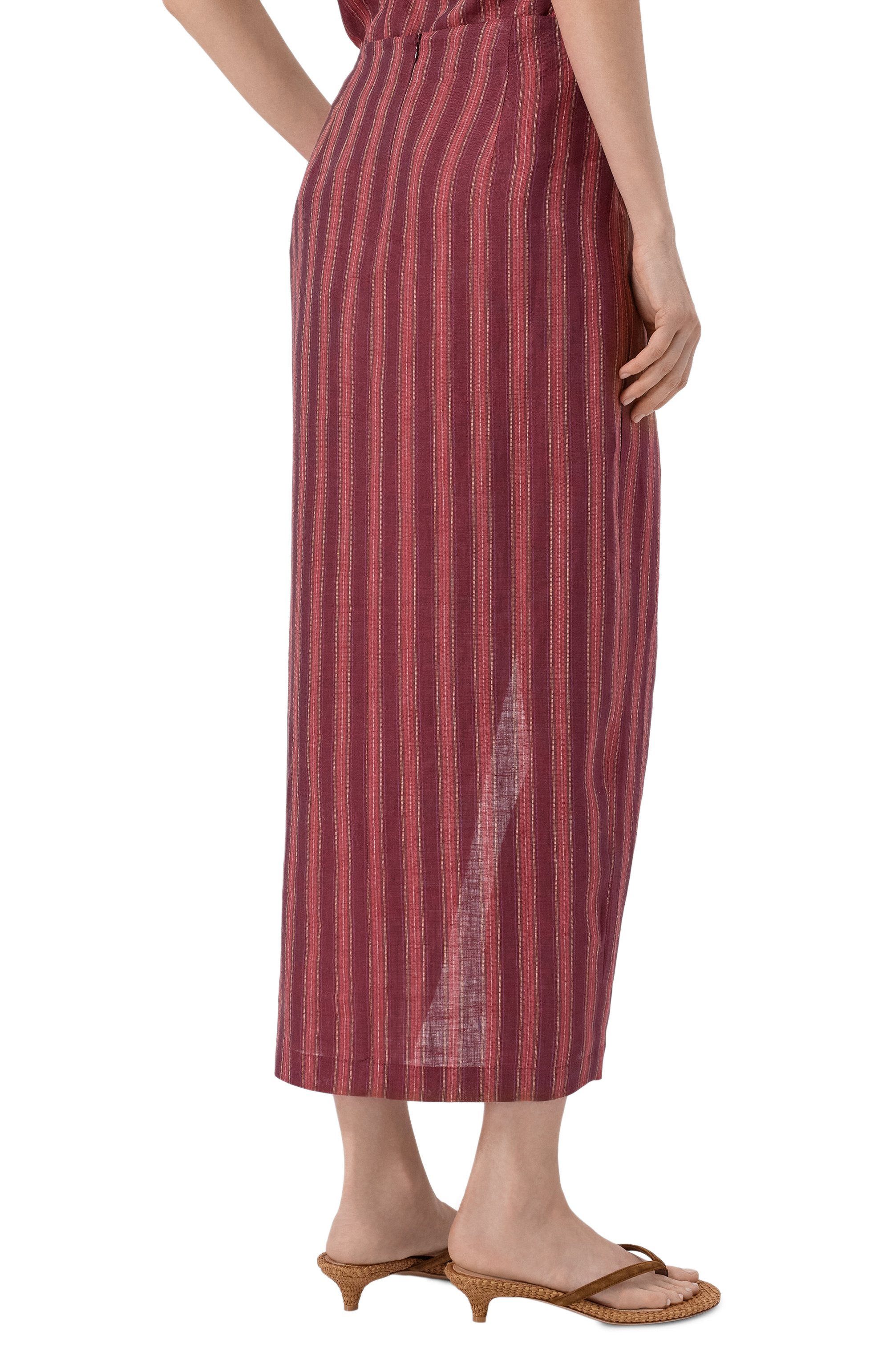 Льняная юбка 12 STOREEZ, арт. 138065, фото 4