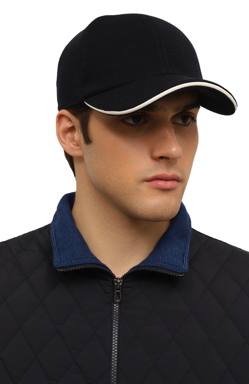 Бейсболка из шерсти и хлопка STEFANO RICCI, арт. MCV42NB16E/WCT03Q, фото 2