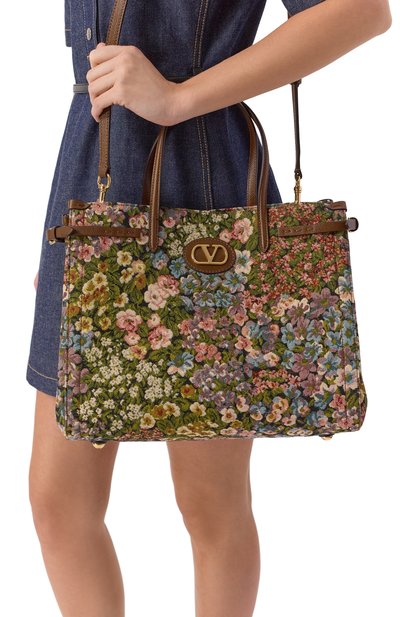 Женская сумка-тоут antibes medium VALENTINO, арт. 8W2B0R19/DBI