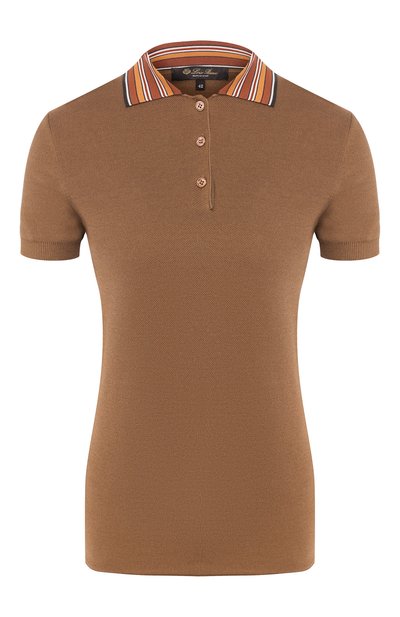 Поло из смеси шелка и хлопка LORO PIANA, арт. FAL1362, фото 1