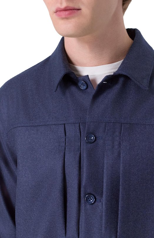 Кашемировая куртка-рубашка MVST M25.1PM.J001/2047/20/34_001 Синий  M25.1PM.J001/2047/20/34_001 Фото 5