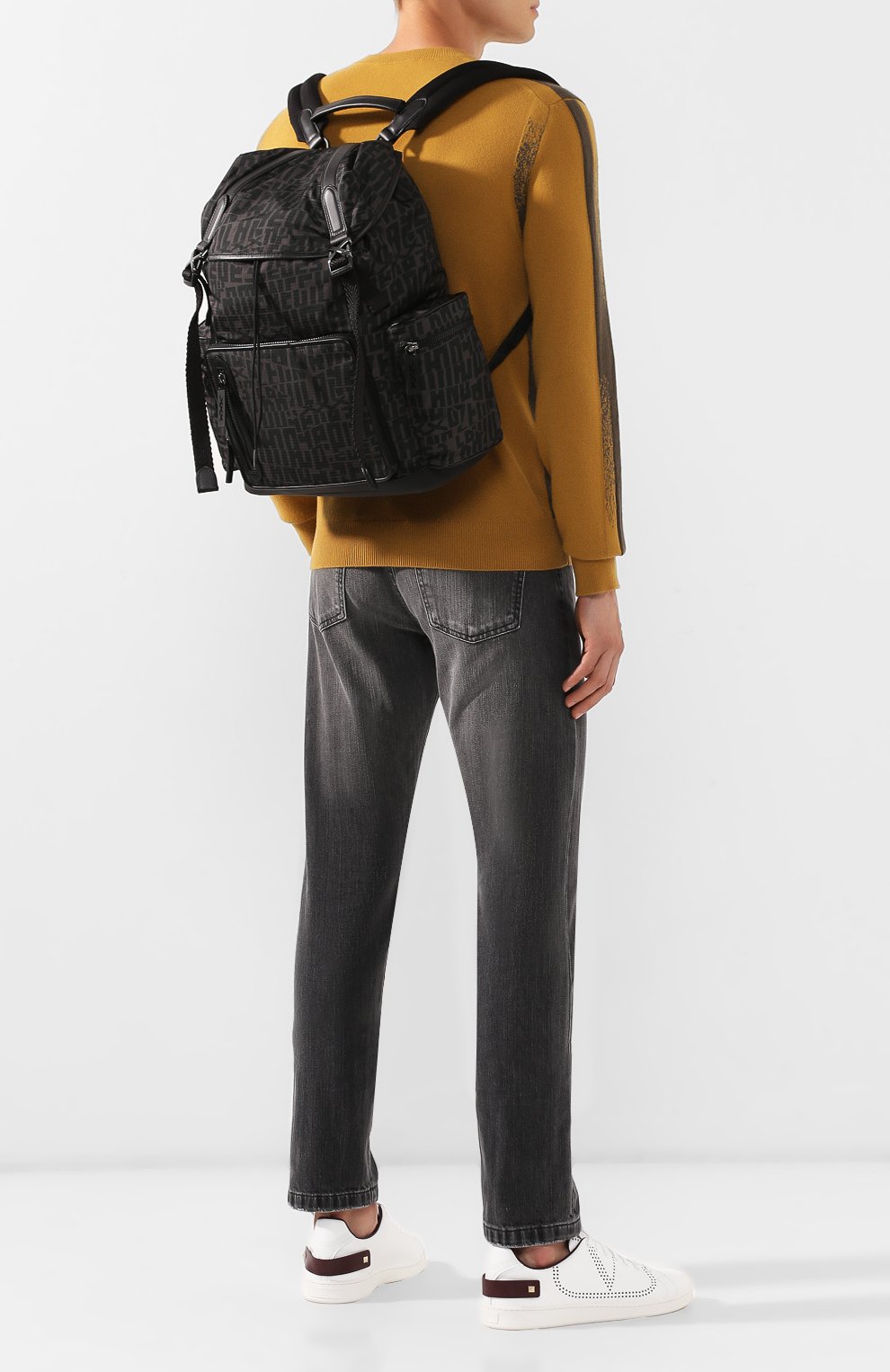 Рюкзак ZEGNA темно-серого цвета по цене 124000 руб., арт. C1466C-LHCIR, фото 2 Рюкзак ZEGNA, арт. C1466C-LHCIR, фото 2