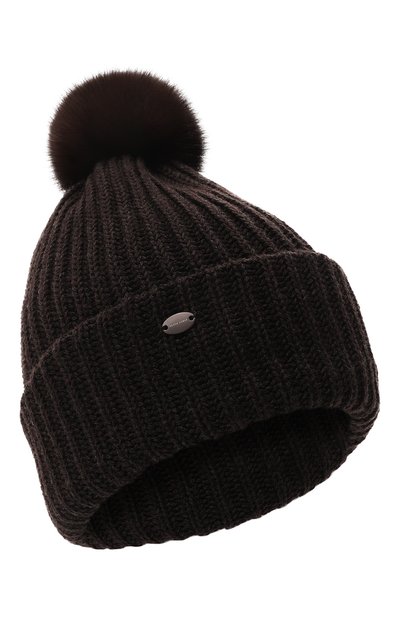 Шапка с меховой отделкой BLACK SABLE, арт. BS-47CC12, фото 1