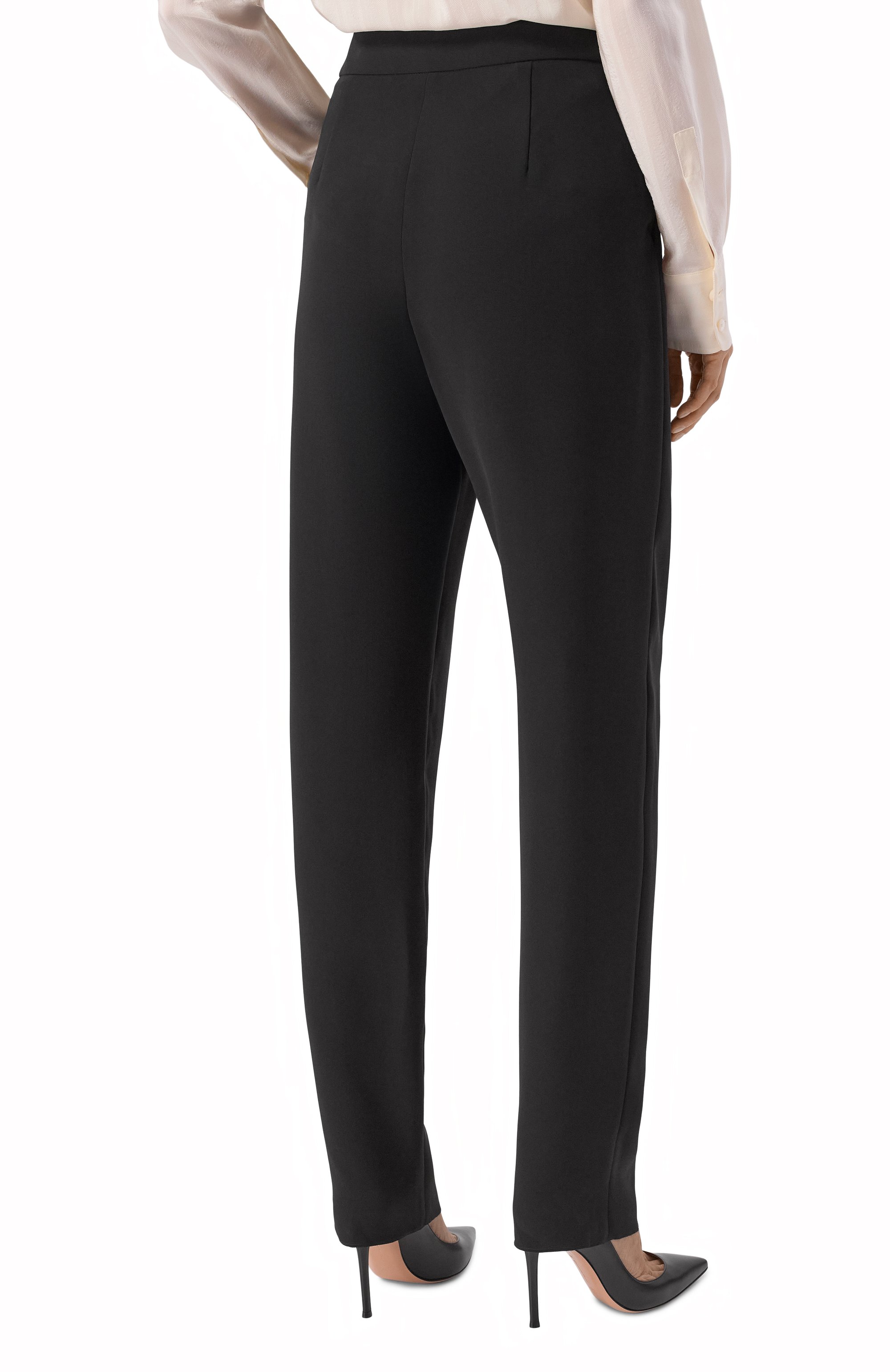 Шелковые брюки GIORGIO ARMANI, арт. GW002792/TE10071, фото 4